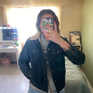 Levi’s Denim Sherpa Jacket